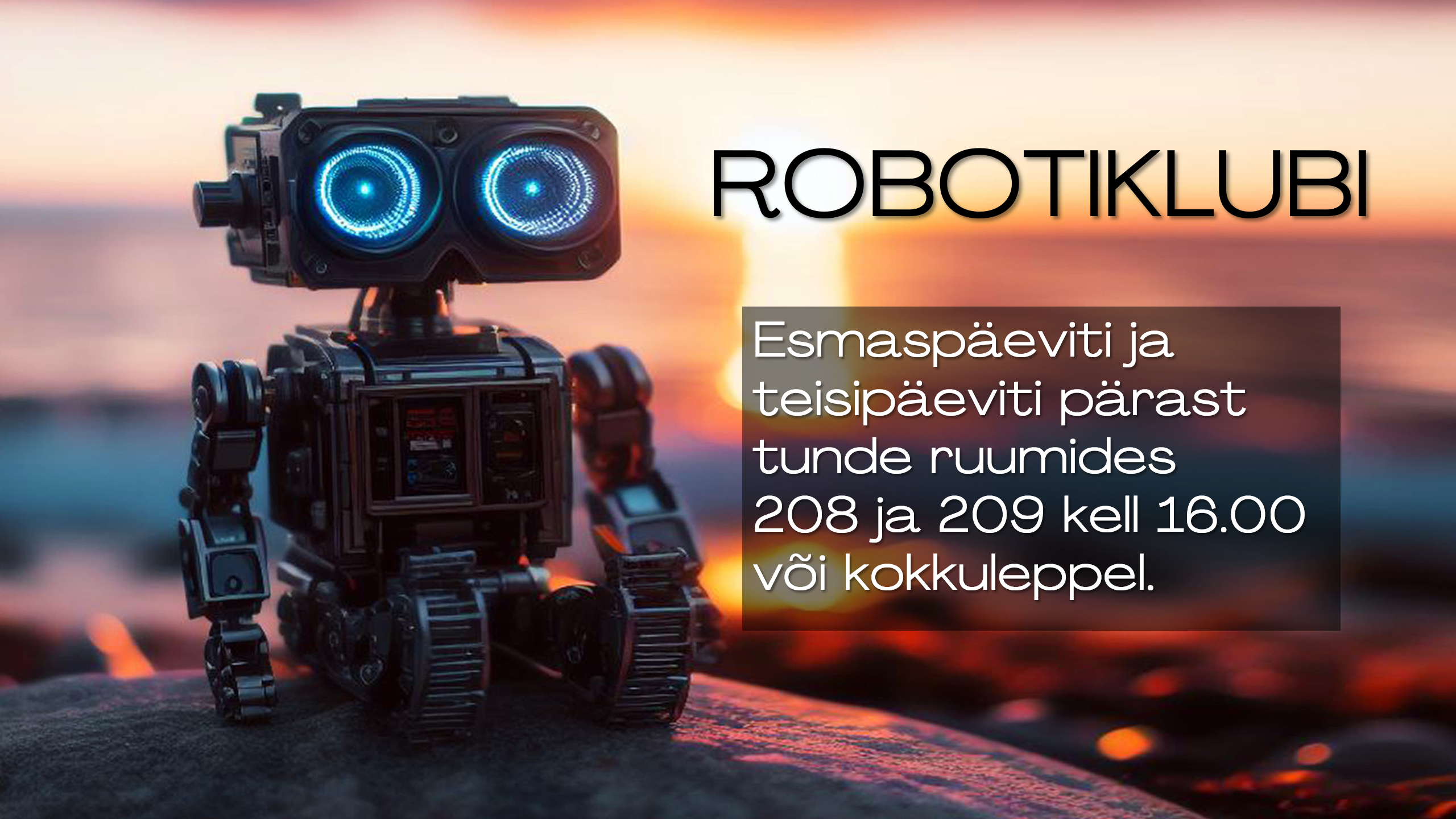 Robotiklubi plakat